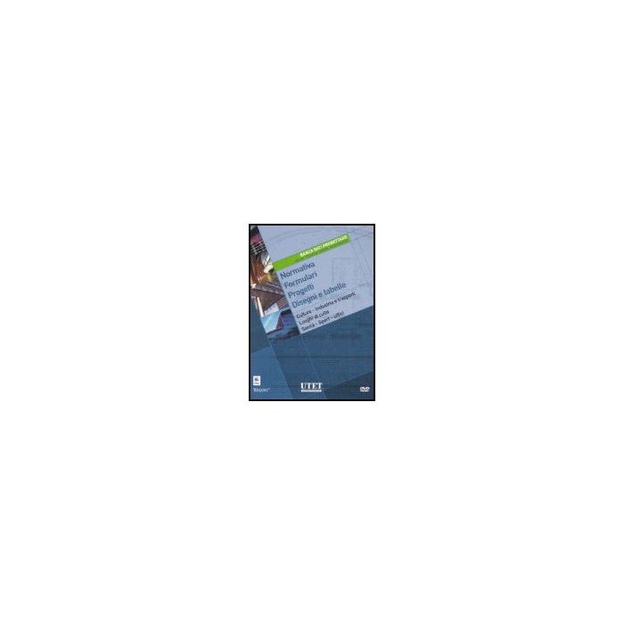 Banca Dati Progettare. Metodi, Tecniche, Norme, Realizzazioni. Dvd-rom - - Utet Giuridica - 9788859800774 Banca Dati Progettare. Metodi, Tecniche, Norme, Realizzazioni. Dvd-rom - - Utet Giuridica - 9788859800774