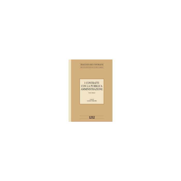 Contratti Con La Pubblica Amministrazione - Franchini Claudio - Utet Giuridica - 9788859802044