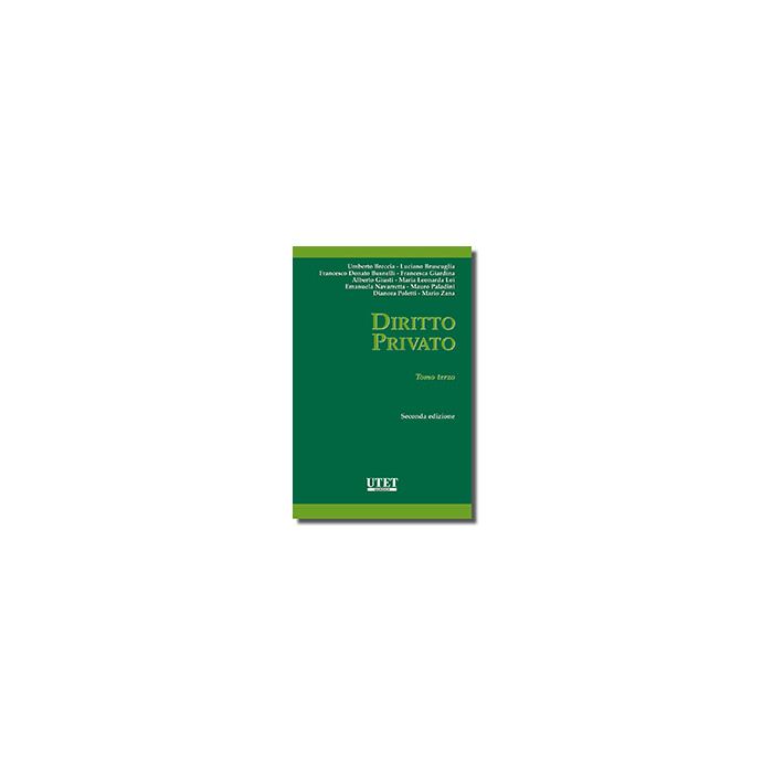 Diritto Privato -  - Utet Giuridica - 9788859804901
