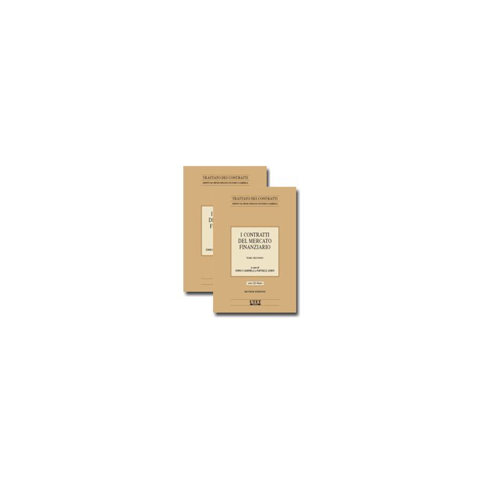 I Contratti Del Mercato Finanziario. Con Cd-rom  - Gabrielli E. ; Lener R.  - Utet Giuridica - 9788859805762