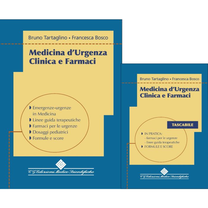 Tartaglino Medicina d'urgenza clinica e farmaci 2022 cg edizioni medico scientifiche Tartaglino Medicina d'urgenza clinica e farmaci 2022 cg edizioni medico scientifiche