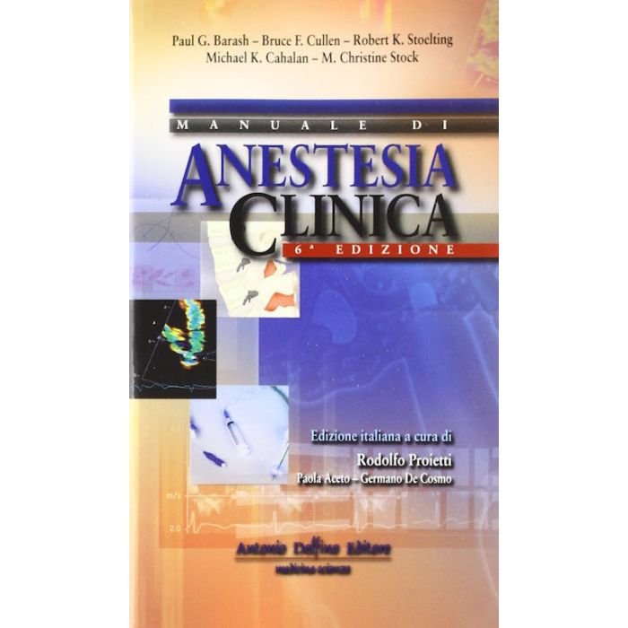 Barash Manuale di anestesia clinica 6 edizione