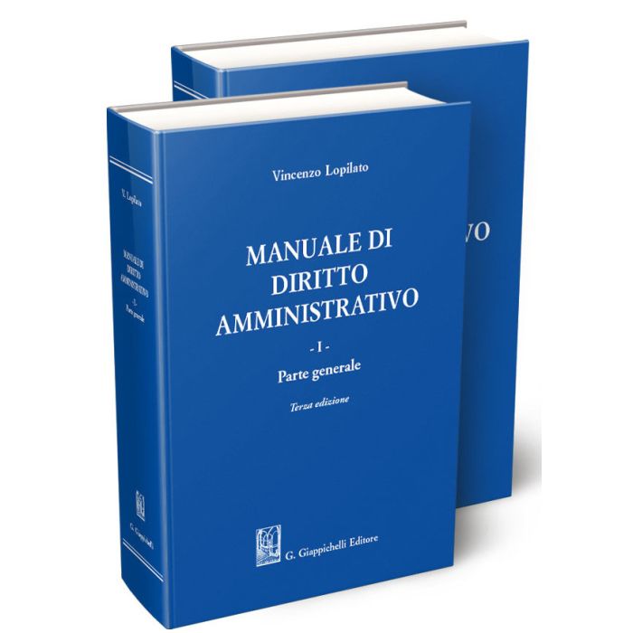 Lopilato Manuale di diritto amministrativo 2021 concorso di magistratura giappichelli