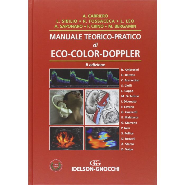 Manuale teorico - pratico di Eco - Color - Doppler 2/ed.  [Carriero - Idelson Gnocchi]