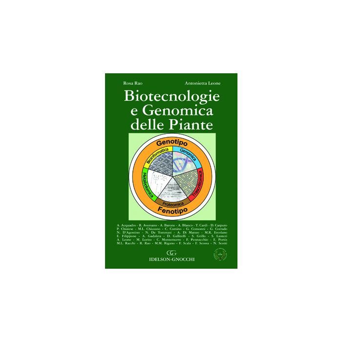Rao Leone - Biotecnologie e Genomica delle Piante - Idelson Gnocchi Rao Leone - Biotecnologie e Genomica delle Piante - Idelson Gnocchi