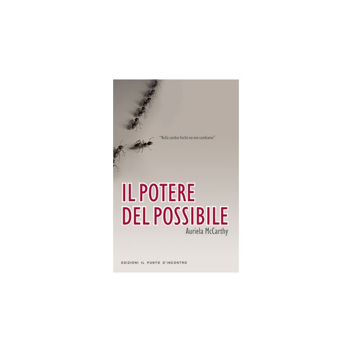 Il potere del possibile. Nulla cambia finché noi non cambiamo McCarthy Auriela Il Punto d'Incontro 9788880937135 Il potere del possibile. Nulla cambia finché noi non cambiamo McCarthy Auriela Il Punto d'Incontro 9788880937135