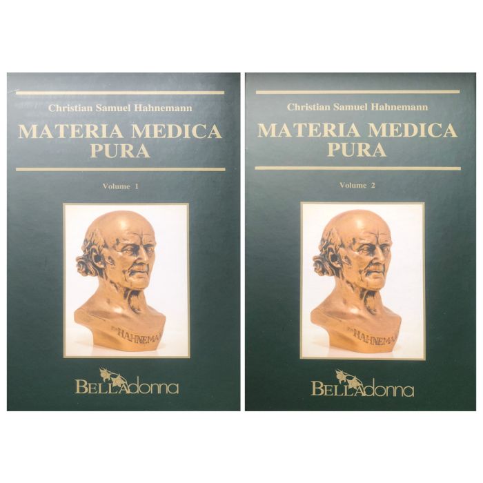 Materia Medica Pura di Hahnemann christian samuel 2 volumi belladonna Materia Medica Pura di Hahnemann christian samuel 2 volumi belladonna
