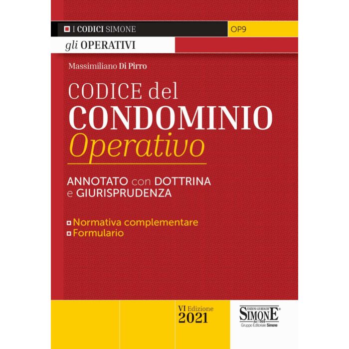 CODICE DEL CONDOMINIO OPERATIVO 2021 SIMONE