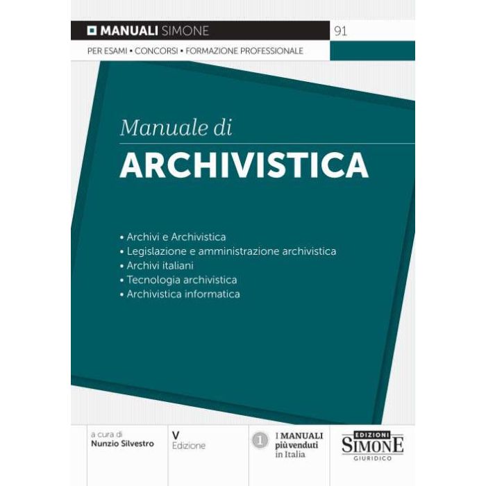 Manuale di archivistica 2022 simone