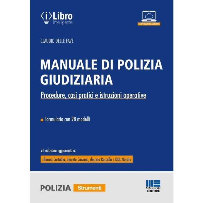 Manuale di polizia giudiziaria 2024 maggioli