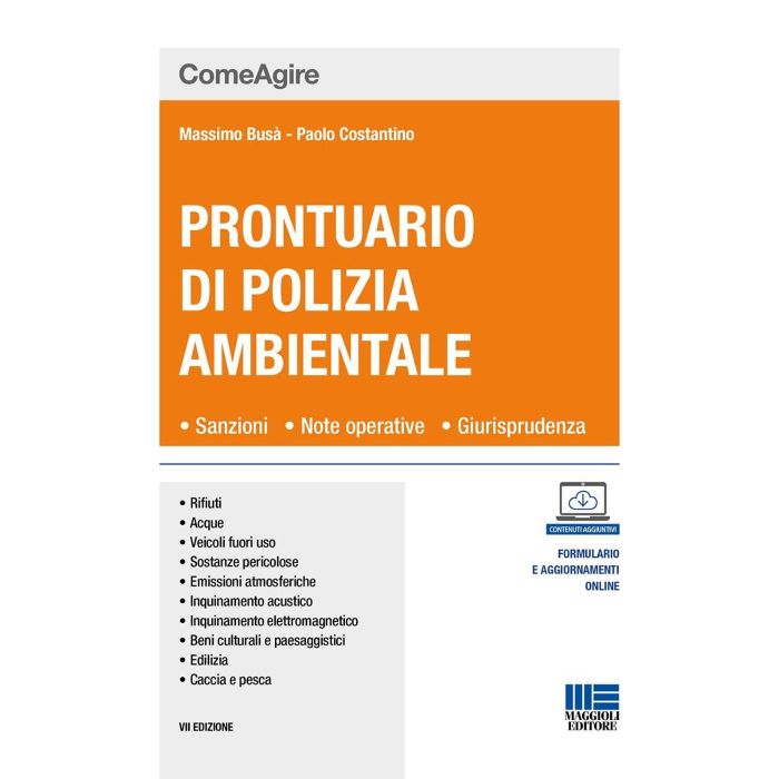 Prontuario polizia ambientale 2024 maggioli