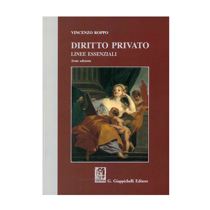 Roppo Diritto Privato Linee Essenziali 2020 6/ed. Giappichelli