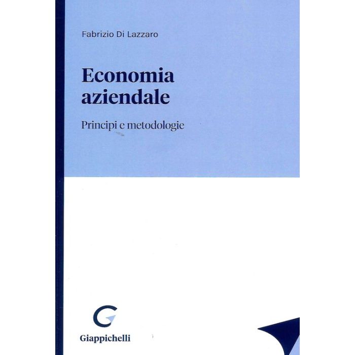 Lazzaro Economia aziendale principi e metodologie 2021 giappichelli