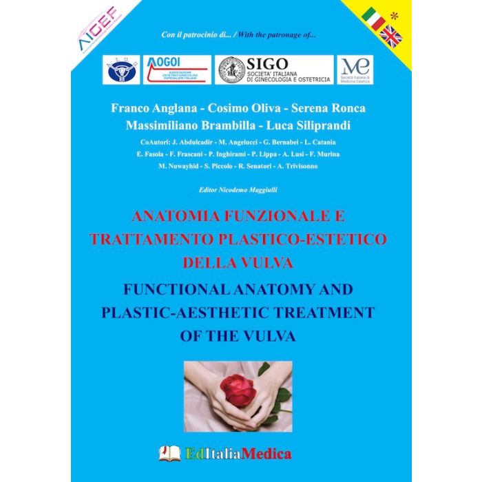 Anatomia Funzionale e trattamento plastico estetico della vulva anglana oliva ronca brambilla editaliamedica libro