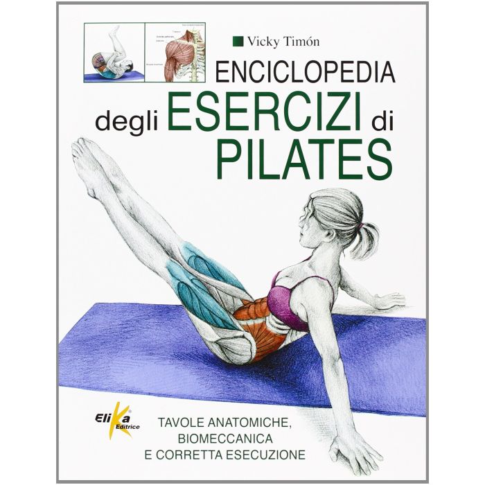 Enciclopedia degli esercizi di pilates  Timón Vicky  Elika Editrice  9788895197937