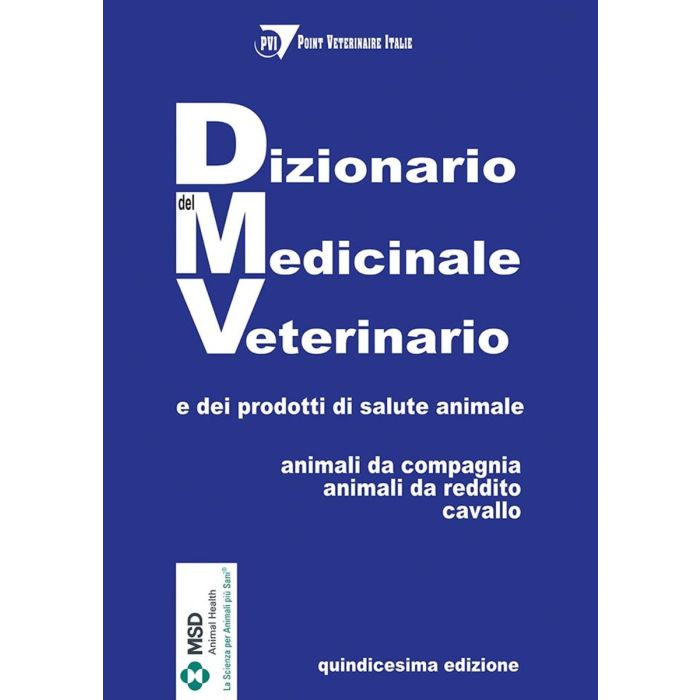 DIZIONARIO DEL MEDICINALE VETERINARIO 2024 2025 POINT VETERINAIRE