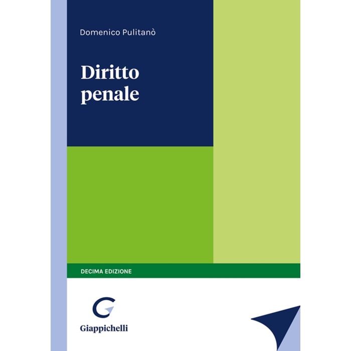 Pulitanò diritto penale giappichelli editore