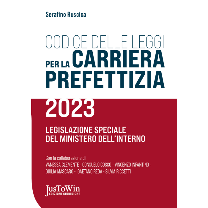 Ruscica Codice delle leggi per la carriera prefettizia 2023 Ruscica Codice delle leggi per la carriera prefettizia 2023