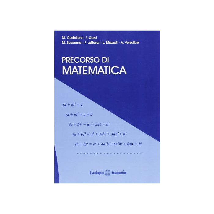 Precorso Di Matematica. Per Le Scuole