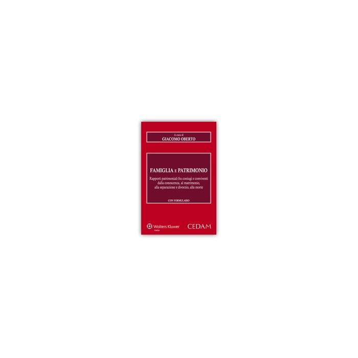 Famiglia E Patrimonio - Oberto G.  - Cedam - 9788813339869