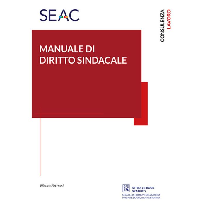 Manuale di diritto sindacale 2020 seac libro