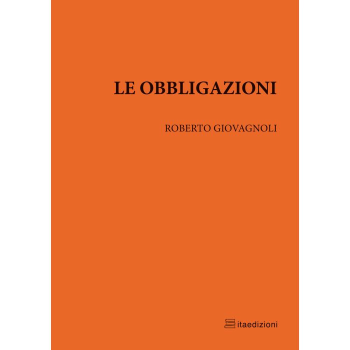 Le obbligazioni giovagnoli roberto ita edizioni 2021