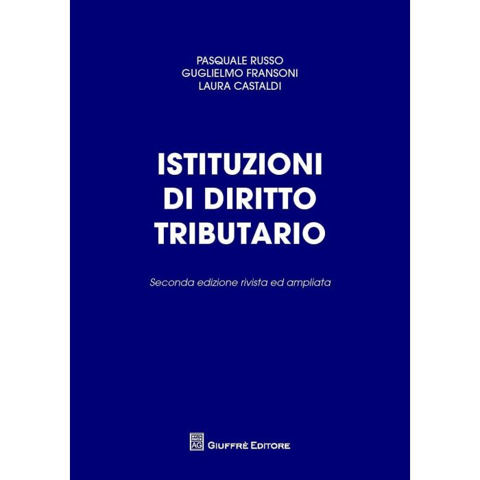 Istituzioni di diritto tributario russo fransoni castaldi giuffre