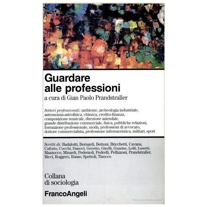 Guardare Alle Professioni - Prandstraller - Franco Angeli - 9788846402332