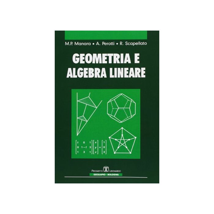 Geometria E Algebra Lineare
