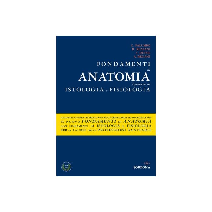 Palumbo Fondamenti di anatomia umana lineamenti di istologia e fisiologia