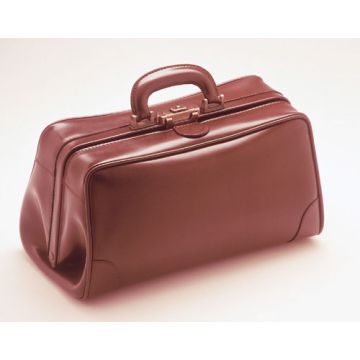 BORSA "AOSTA PELLE" - bordeaux