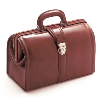 BORSA "VALIGETTA CUOIO FIORE" - cuoio