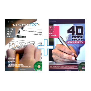 Allenati ai Test. Voll.1/4 + CD Rom  2013   (Quesiti / Quiz per l'Ammissione alle facoltà di Medicina, Odontoiatria, Veterinaria, Scienze Motorie, Lauree triennali) - Pedullà Vitale 