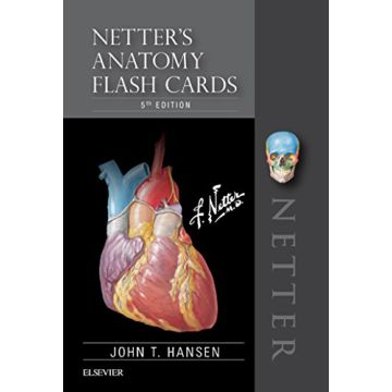 Netter's Anatomy Flash Cards, 5th Edition
