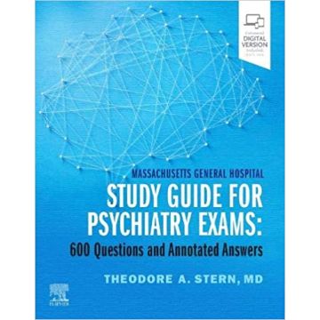 Massachusetts General Hospital Study Guide for Psychiatry Exams - 600 Questions and Annotated Answers