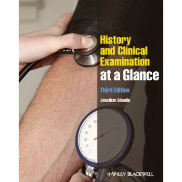 History and Clinical Examination at a Glance, 3ed.  Gleadle Jonathan  Wiley - Blackwell  9780470654460