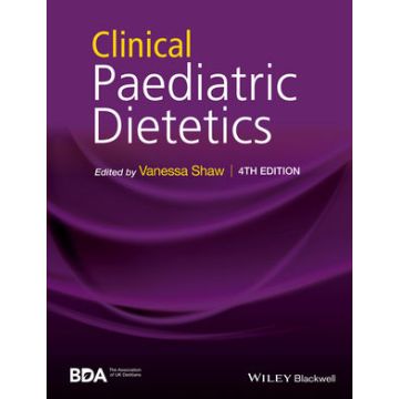 Clinical Paediatric Dietetics, 4ed.  Shaw Vanessa  Wiley - Blackwell  9780470659984