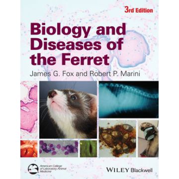 Biology and Diseases of the Ferret, 3ed.  Fox James G.; Marini Robert P.  Wiley - Blackwell  9780470960455