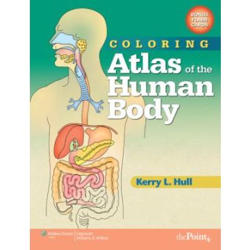 Coloring Atlas of the Human Body  Hull Kerry  LIPPINCOTT Williams and Wilkins  9780781765305