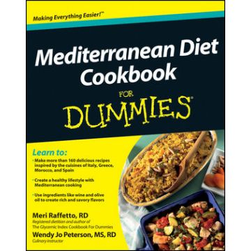 Mediterranean Diet Cookbook For Dummies  Raffetto Meri; Peterson Wendy Jo  Wiley - Blackwell  9781118067789