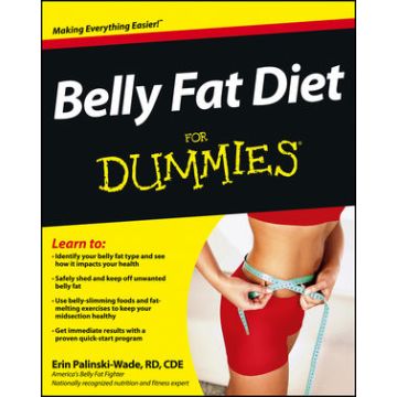 Belly Fat Diet For Dummies  Palinski-Wade Erin  Wiley - Blackwell  9781118345856
