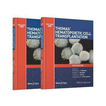 Thomas' Hematopoietic Cell Transplantation, 2 Volume Set, 5ed.  Forman Stephen J.; Negrin Robert S.; Antin Joseph; Appelbaum Frederick R.  Wiley - Blackwell  9781118416006