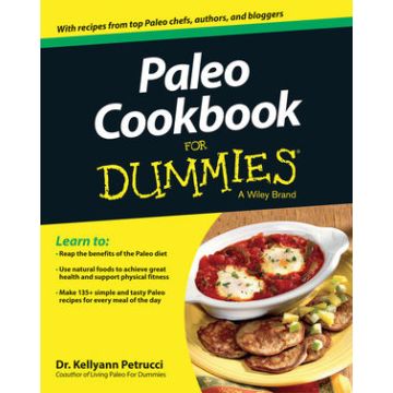 Paleo Cookbook For Dummies  Petrucci Kellyann  Wiley - Blackwell  9781118611555