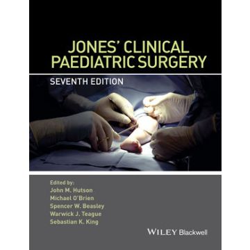 Jones' Clinical Paediatric Surgery, 7ed.  Hutson John M.; O'Brien Michael; Beasley Spencer W.; Teague Warwick J.; King Sebastian K.  Wiley - Blackwell  9781118777312