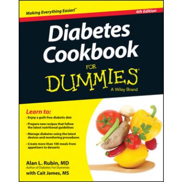 Diabetes Cookbook For Dummies, 4ed.  Rubin Alan L.; James Cait  Wiley - Blackwell  9781118944264