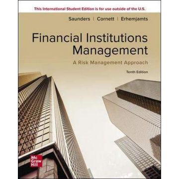 Financial institutions management: a risk management approach 10/ed. 2022 (Saunders - McGraw-Hill)