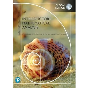 Introductory mathematical analysis for business, econom - Haeussler Ernest - Pearson