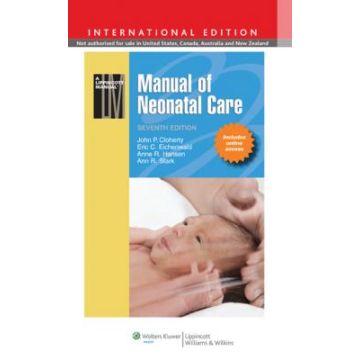 Manual of Neonatal Care, 7ed.  Cloherty John P.; Eichenwald Eric C.; Hansen Anne R.; Stark Ann R.  LIPPINCOTT Williams and Wilkins  9781451118117