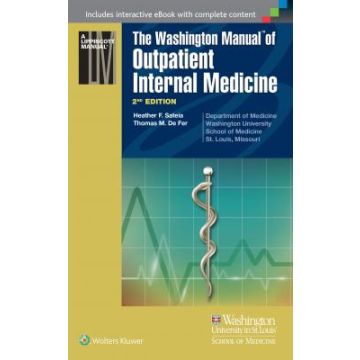 The Washington Manual of Outpatient Internal Medicine, 2ed.  De Fer Thomas M.; Sateia Heather F.  LIPPINCOTT Williams and Wilkins  9781451143270