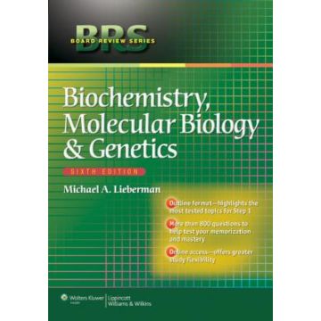 BRS Biochemistry, Molecular Biology, and Genetics, 6ed.  Lieberman Michael; Ricer Rick  LIPPINCOTT Williams and Wilkins  9781451175363